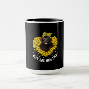 Taza Amantes de las mamás de Terranova regalo de perr