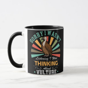 Taza Amantes de los buitres Perdón por no haber escucha