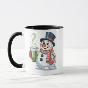 Taza Amantes de los Navidades de la bebida Matcha sosti