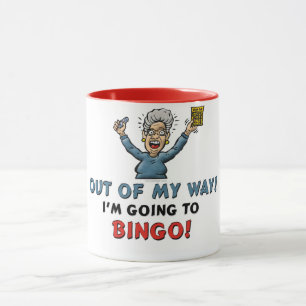 Taza Amantes del bingo