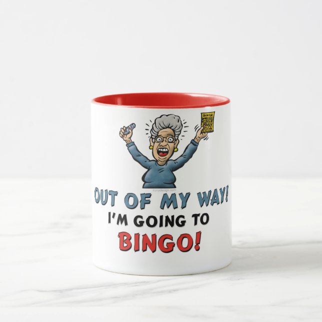 Taza Amantes del bingo (Centro)