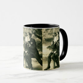 Taza Amantes secretos Sexy Vintage Pin Up Pareja Amor