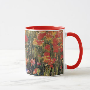 Taza Amapolas por Robert Vonnoh, Impresionismo Antiguo