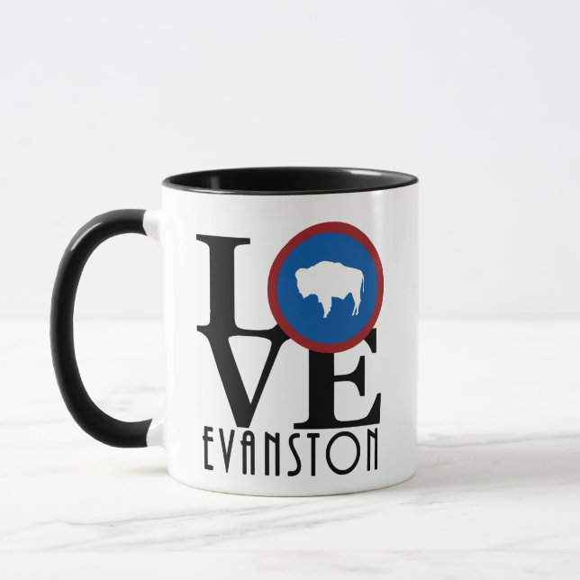 Taza AMAR A Evanston WY 11oz (Izquierda)