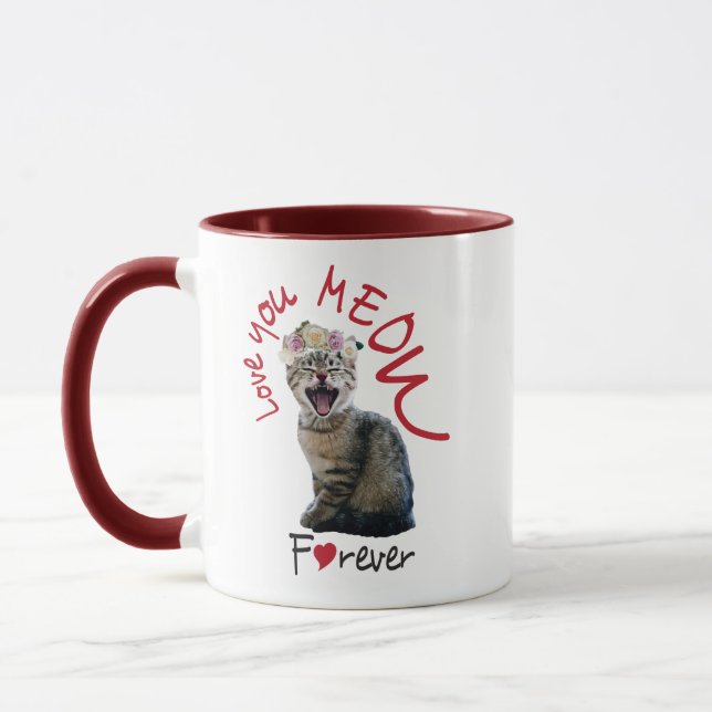 Taza Amar a MÉOW para siempre (Izquierda)