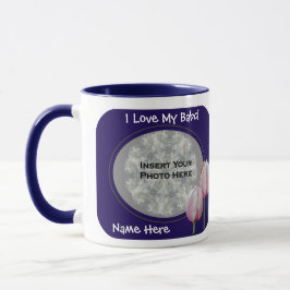 Taza Amar a mi bebé tulipanes rosados Abuela polaca Mug