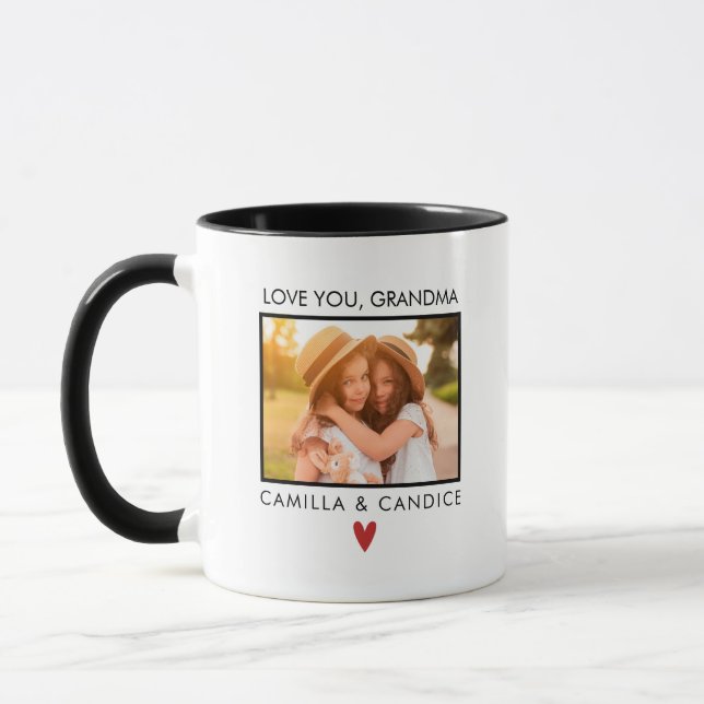 Taza Amar a tu abuela fotografiar (Izquierda)