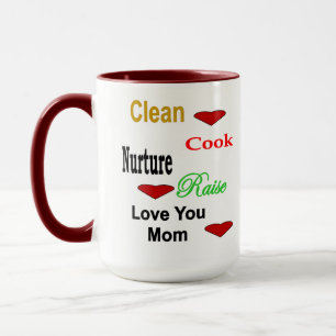 Taza Amar a tu mamá 2 tonos Mug