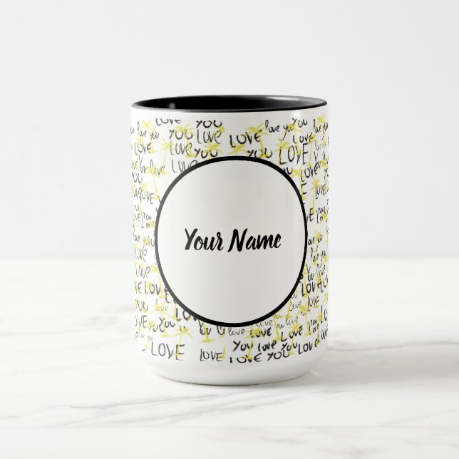 Taza Amar el arte del texto (Centro)