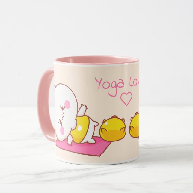 Taza Amar el yoga (Anverso izquierdo)
