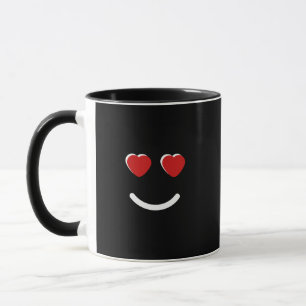 Taza Amar los ojos rojos románticos