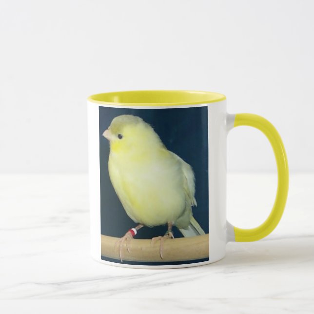 Taza amarilla amarilla (Derecha)