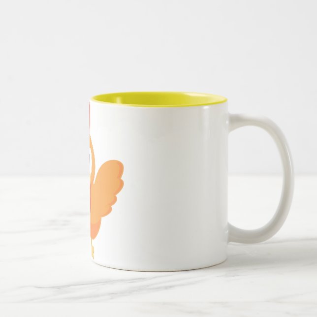 Taza amarilla de la flecha (Derecha)