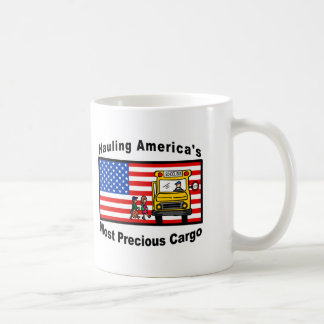 Taza amarilla del autobús escolar - modificada