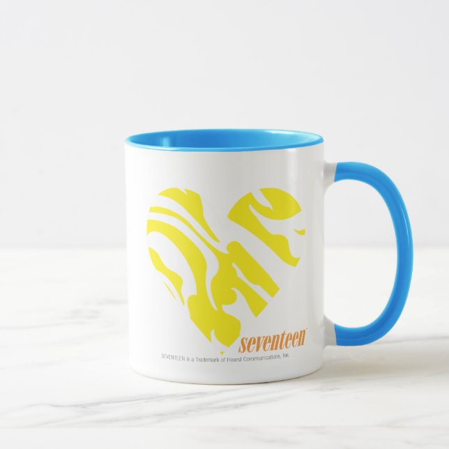 Taza Amarillo 4 de la cebra (Derecha)