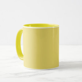 Taza Amarillo de arilo (color sólido)