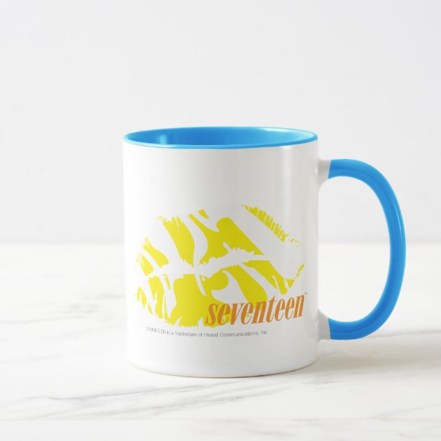 Taza Amarillo de la cebra (Derecha)