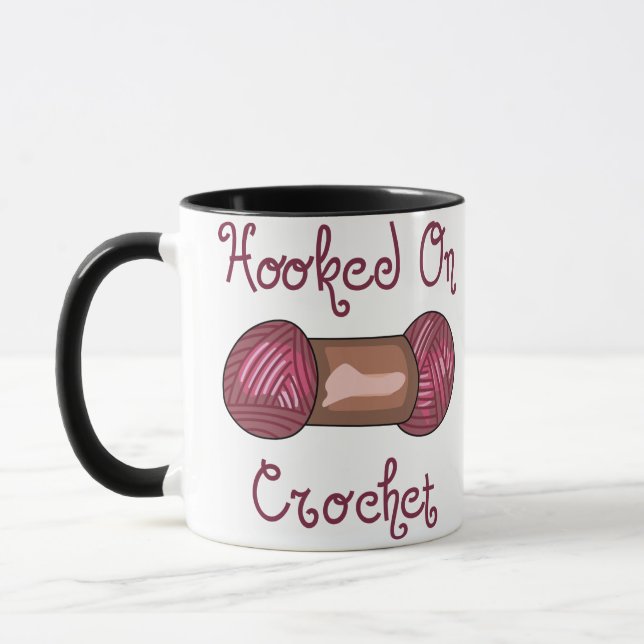 Taza Amarrado En Crochet (Izquierda)