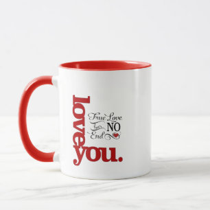 Taza Amarte, el amor verdadero NO tiene fin