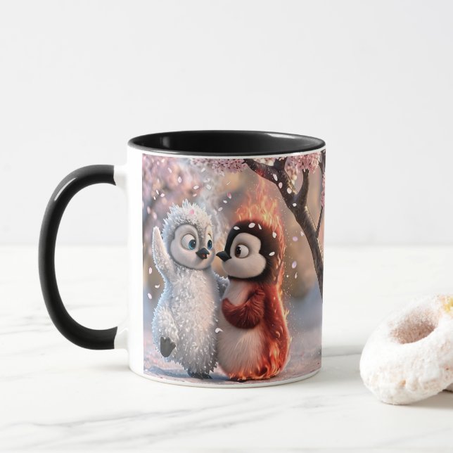 Taza Amber and Frosty - Cherry Blossom Cup (Con donut)