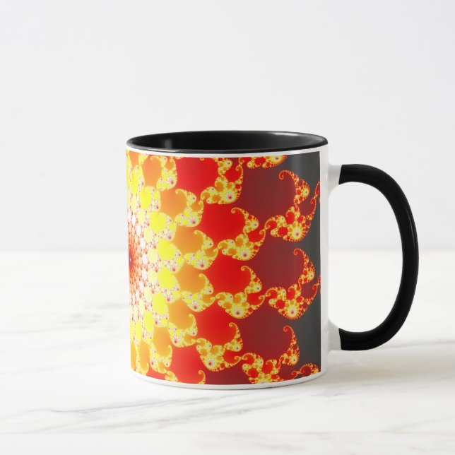 Taza Ambición de Burnin - Mug fractal (Derecha)