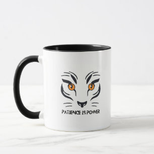Taza Ambición Tigre: La Paciencia es Poder & Mi Vi