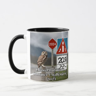 Taza Ambiciones de persecución, desafíos de conquista: 
