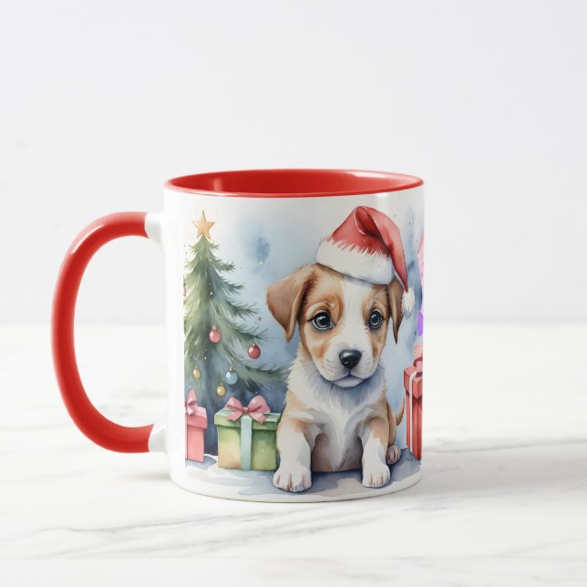 Taza ambiente navideño  (Izquierda)
