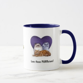 Taza ¡Ame eso PURRsians!