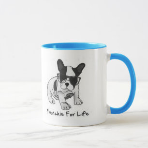 Taza Ame esos pequeños bulldoges franceses lindos
