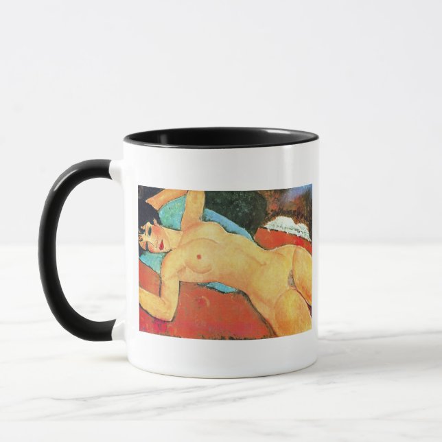 Taza Amedeo Modigliani - Mujer reclinada (Izquierda)