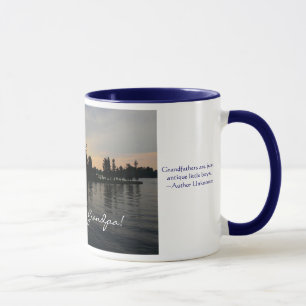 Taza ¡Ámele abuelo! - Puesta del sol en mil islas