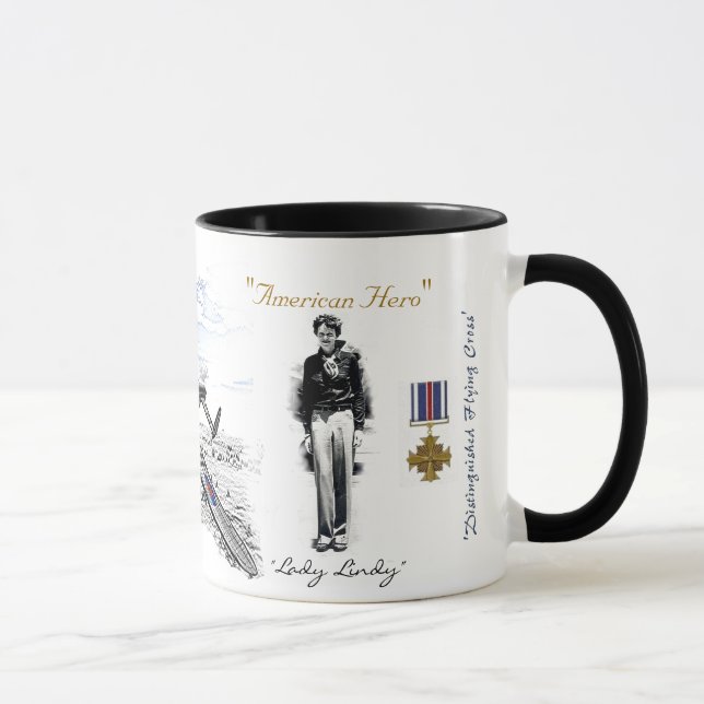Taza Amelia Earhart (Derecha)