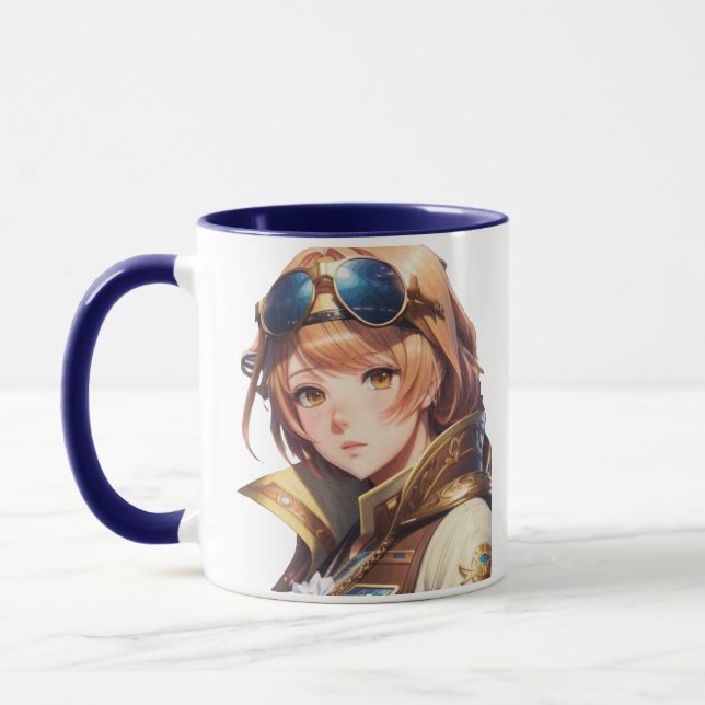 Taza Amelia Earhart: (Izquierda)