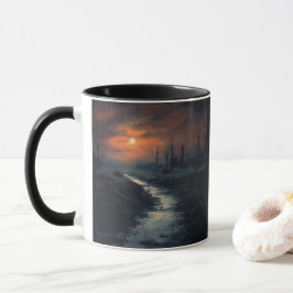 Taza Amenaza con la luz de la luna: La embrujada Selva