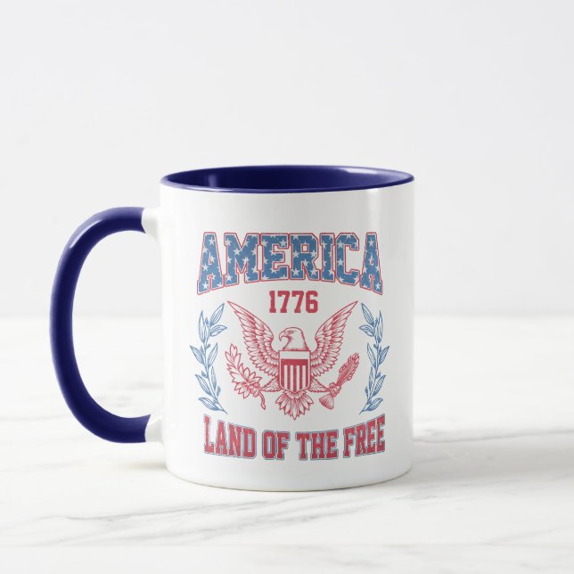 Taza América Tierra de la Libertad (Izquierda)