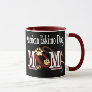 Taza American Eskimo Dog MOM