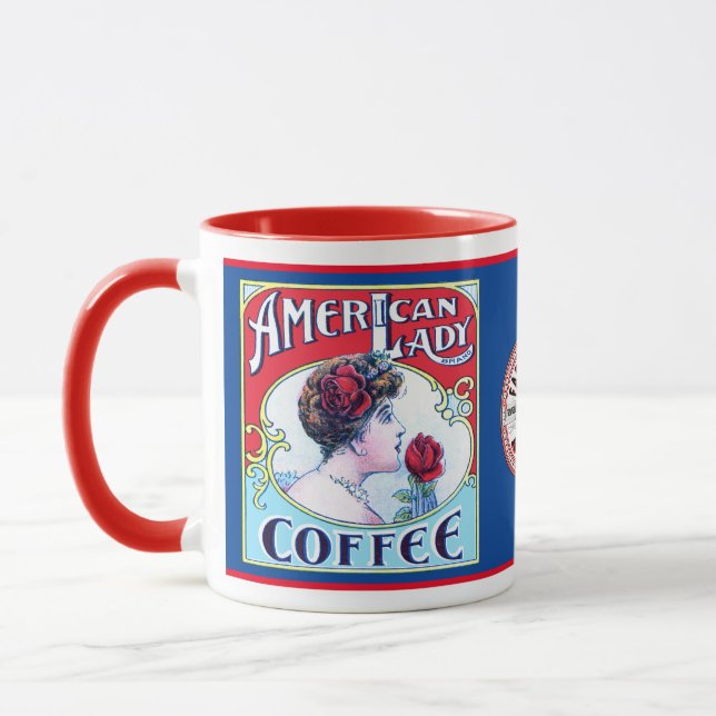 Taza American Lady Coffee Mug (Izquierda)