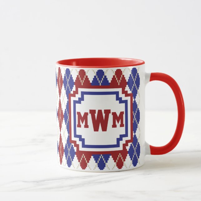 Taza americana de Argyle (Derecha)