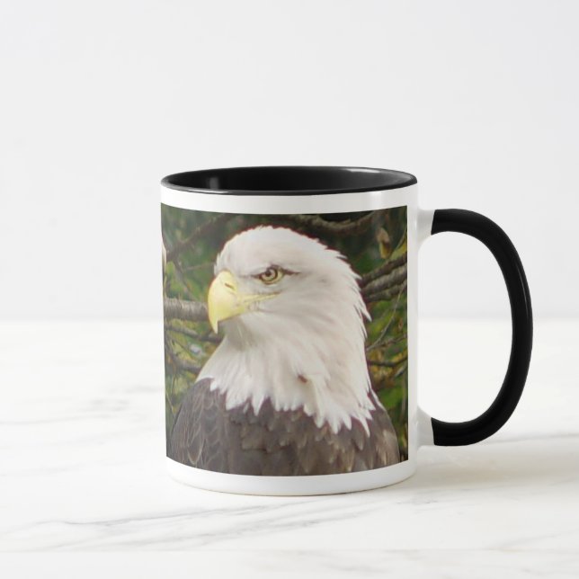Taza americana de Eagle calvo (Derecha)