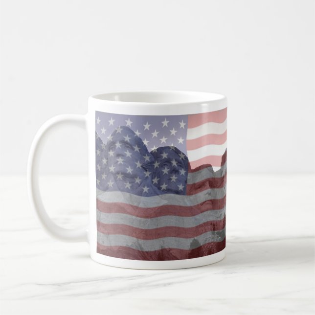 Taza americana de la bandera de la ciudadanía (Izquierda)