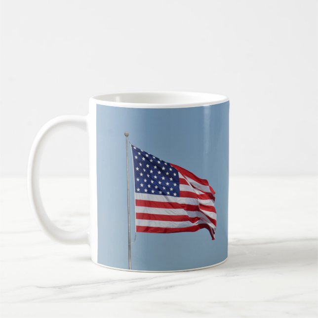 Taza americana de la bandera de la ciudadanía (Izquierda)