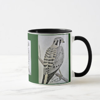 Taza americana del cernícalo