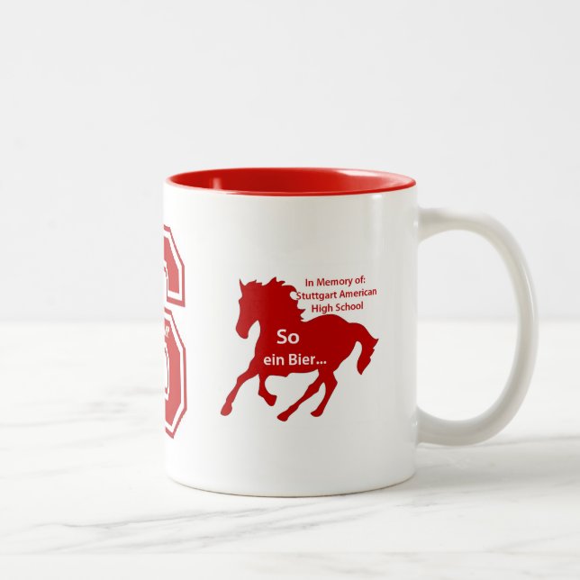 Taza americana del equipo universitario de la High (Derecha)
