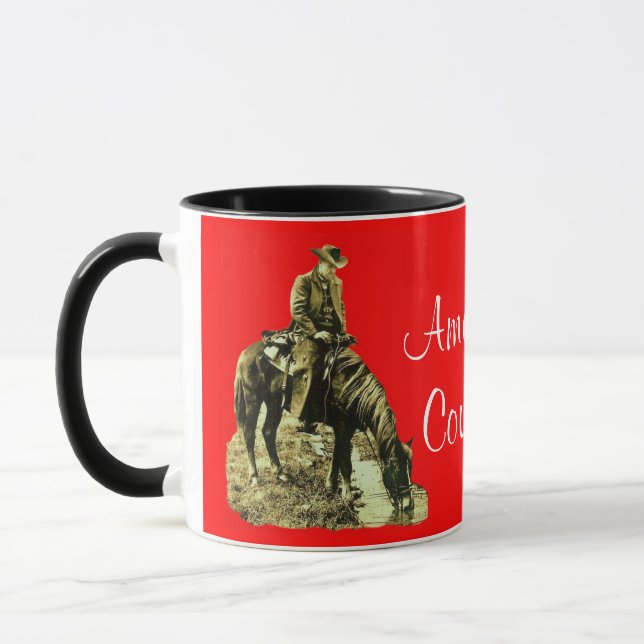 TAZA AMERICANA DEL VAQUERO (Izquierda)