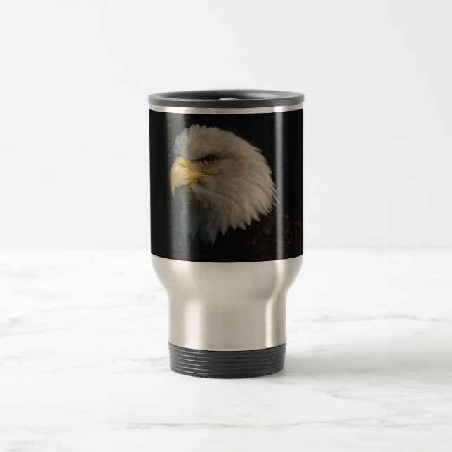 Taza americana del viaje de Eagle calvo (Centro)