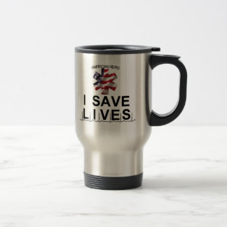 Taza americana del viaje del héroe
