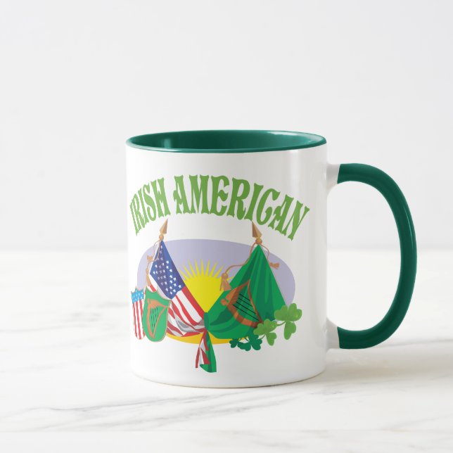 Taza americana irlandesa (Derecha)