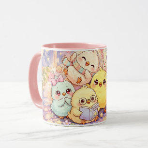 Taza Amigas Pollitas Lindas