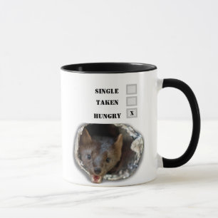 Taza amigo el soltero " tomado HAMGRY "